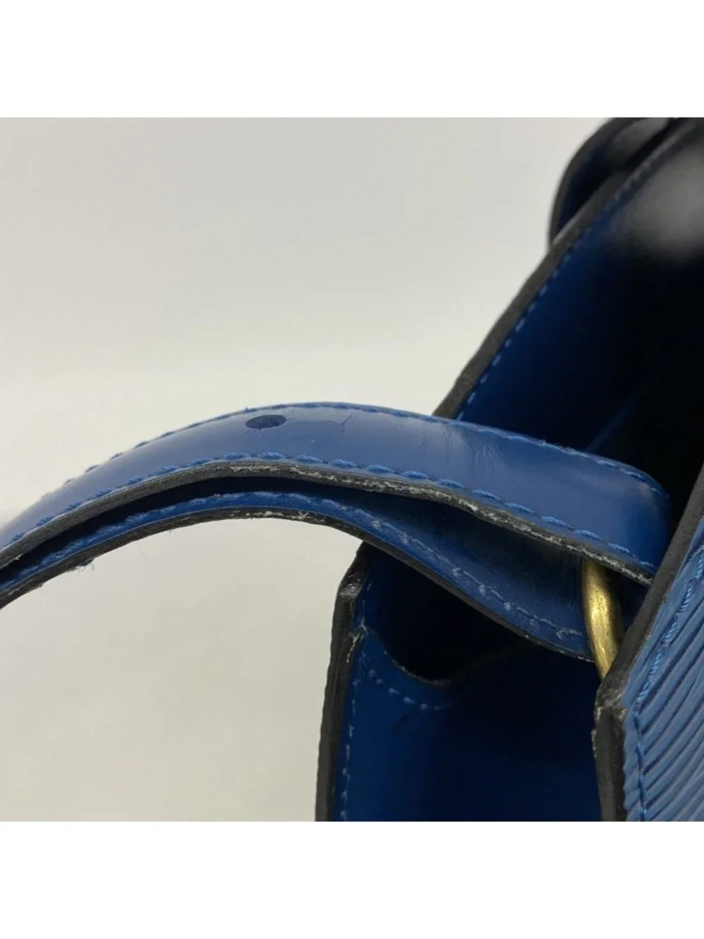 Louis Vuitton Shoulder Bag Epi Cluny Toledo Blue
